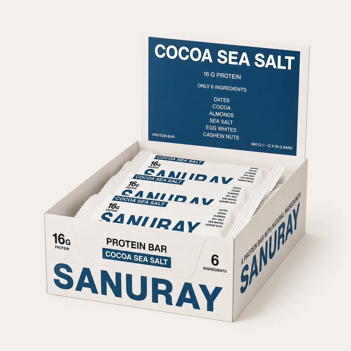 Protein Bar (12-Pack) - Cocoa Sea Salt