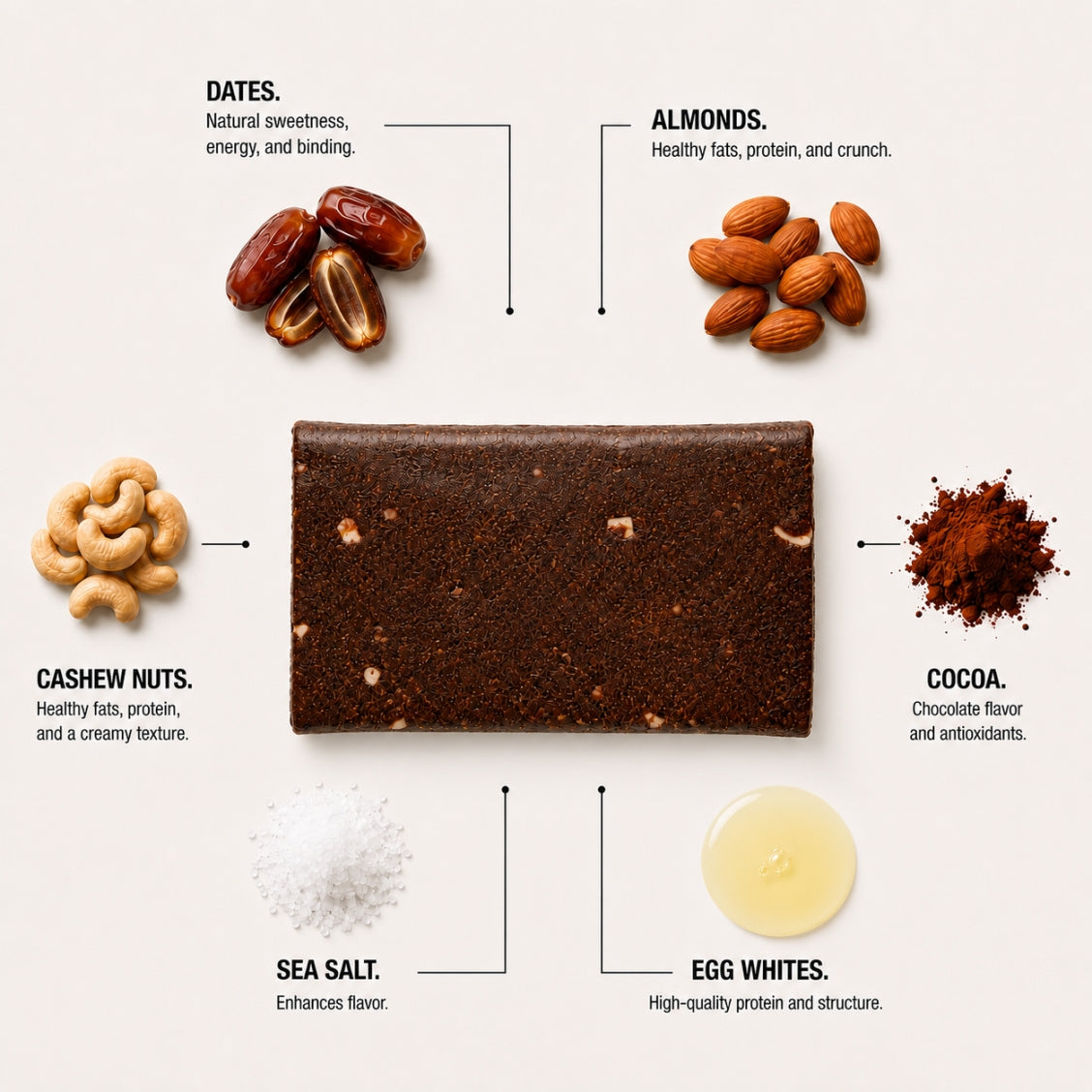 Protein Bar (12-Pack) - Cocoa Sea Salt