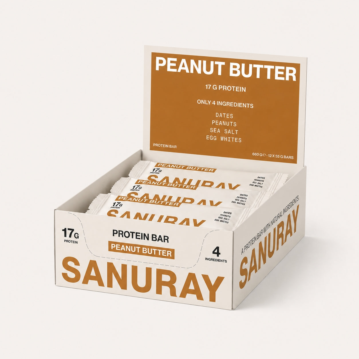 Protein Bar (12-Pack) - Peanut Butter